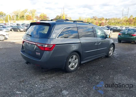 2011 Honda Odyssey Touring/Touring Elite из США, поврежденный, VIN 5FNRL5H93BB015336